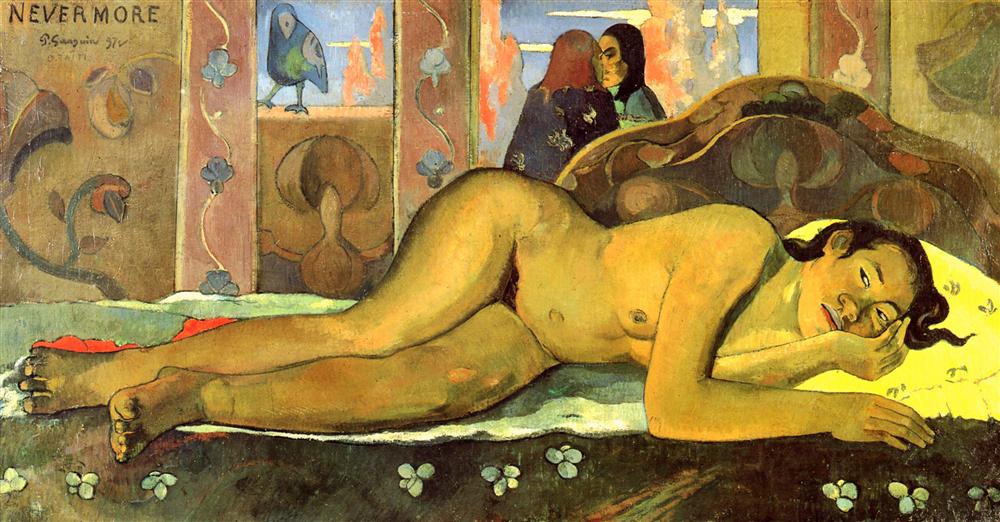 Paul_Gauguin_Nevermore-1897