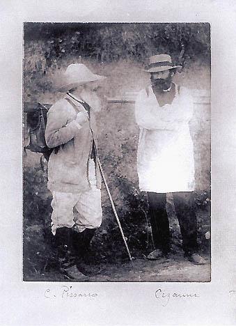 Pissarro and Cezanne 1873