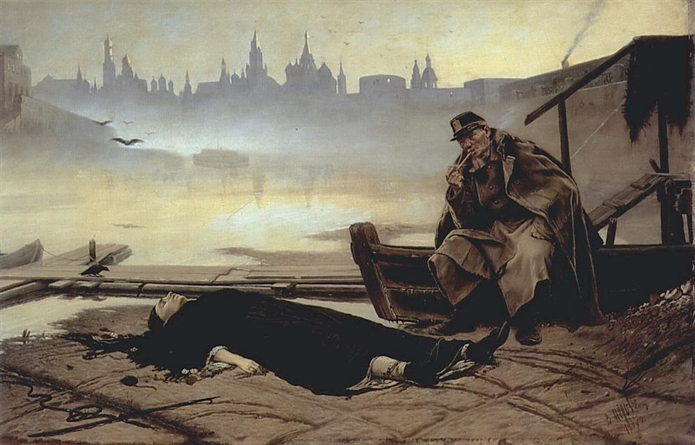 a-drowned-woman-found-drowned-1867-Vasily_Persov