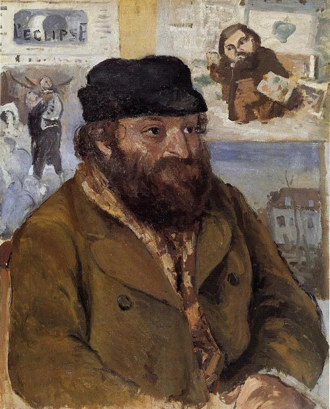 portrait-of-paul-cezanne-1874-Pissarro