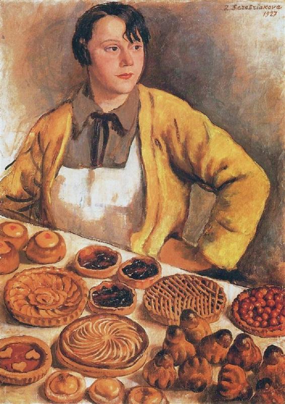 the-breadseller-from-rue-lepic-1927-Zinaida Serebriakova